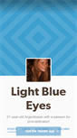 Mobile Screenshot of lightxbluexeyes.tumblr.com