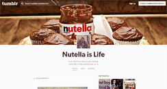Desktop Screenshot of nutellacomkinderovo.tumblr.com