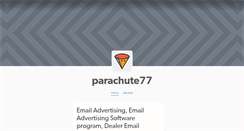 Desktop Screenshot of parachute77.tumblr.com