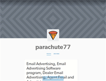 Tablet Screenshot of parachute77.tumblr.com