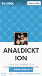 Mobile Screenshot of analdicktion.tumblr.com