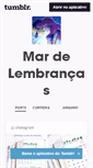 Mobile Screenshot of ameixavermelha.tumblr.com