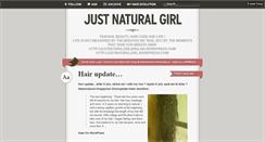 Desktop Screenshot of justnaturalgirl.tumblr.com