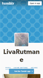 Mobile Screenshot of livarutmane.tumblr.com