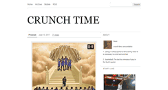 Desktop Screenshot of crunchtimebr.tumblr.com