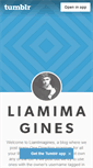 Mobile Screenshot of liamimagines.tumblr.com