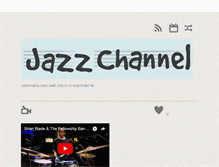 Tablet Screenshot of jazzchannel.tumblr.com