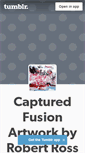 Mobile Screenshot of capturedfusionartwork.tumblr.com