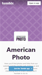 Mobile Screenshot of americanphoto.tumblr.com