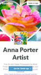 Mobile Screenshot of annaporterartist.tumblr.com