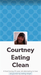 Mobile Screenshot of courtneyeatingclean.tumblr.com