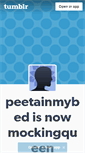 Mobile Screenshot of peetainmybed.tumblr.com