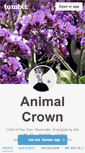 Mobile Screenshot of animalcrown.tumblr.com