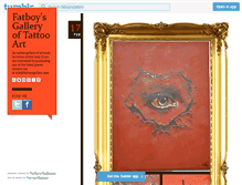 Tablet Screenshot of fatboysgallery.tumblr.com