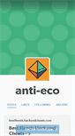 Mobile Screenshot of anti-eco.tumblr.com