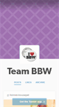 Mobile Screenshot of bbwdatingreviews.tumblr.com