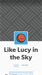 Mobile Screenshot of like-lucy-in-the-sky.tumblr.com