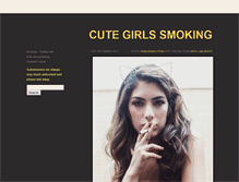 Tablet Screenshot of cutegirlssmoking.tumblr.com