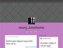 Tablet Screenshot of marianathings.tumblr.com