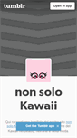 Mobile Screenshot of nonsolokawaii.tumblr.com