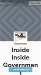 Mobile Screenshot of inside-inside-gov.tumblr.com