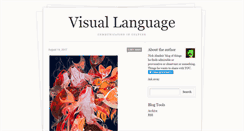Desktop Screenshot of nickabadzis-visual-language.tumblr.com