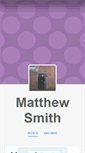 Mobile Screenshot of mattysmith.tumblr.com