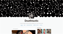 Desktop Screenshot of deathtastic.tumblr.com