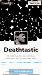 Mobile Screenshot of deathtastic.tumblr.com