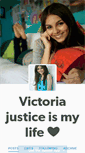 Mobile Screenshot of ilovevictoriajustice.tumblr.com