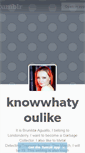 Mobile Screenshot of knowwhatyoulike.tumblr.com