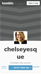 Mobile Screenshot of chelseyesque.tumblr.com