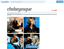 Tablet Screenshot of chelseyesque.tumblr.com