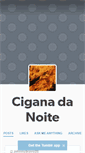 Mobile Screenshot of ciganadanoite.tumblr.com