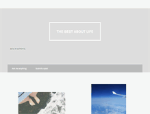 Tablet Screenshot of dbestaboutlife.tumblr.com