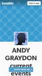 Mobile Screenshot of andygraydon.tumblr.com