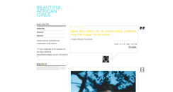 Desktop Screenshot of beautifulafricangirls.tumblr.com