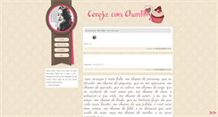 Desktop Screenshot of cerejacomchantilly.tumblr.com