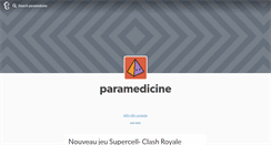 Desktop Screenshot of paramedicine.tumblr.com