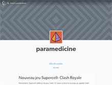 Tablet Screenshot of paramedicine.tumblr.com