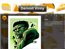 Tablet Screenshot of dammitvinny.tumblr.com