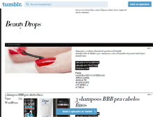 Tablet Screenshot of beautydrops.tumblr.com