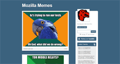 Desktop Screenshot of mozillamemes.tumblr.com