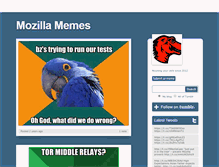 Tablet Screenshot of mozillamemes.tumblr.com