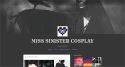 Desktop Screenshot of miss-sinister.tumblr.com