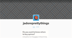 Desktop Screenshot of jadoreprettythings.tumblr.com
