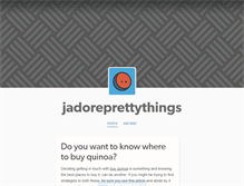 Tablet Screenshot of jadoreprettythings.tumblr.com