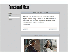 Tablet Screenshot of functionalmess.tumblr.com