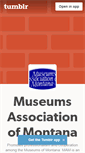 Mobile Screenshot of montanamuseums.tumblr.com