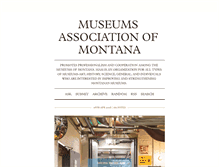 Tablet Screenshot of montanamuseums.tumblr.com